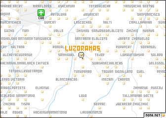 map of Luz Oramas