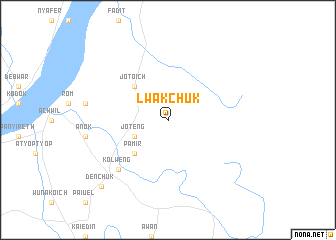 map of Lwakchuk