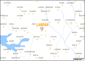 map of Lwanda