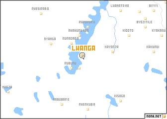 map of Lwanga