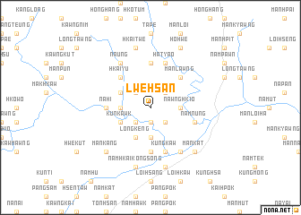 map of Lwe-hsan