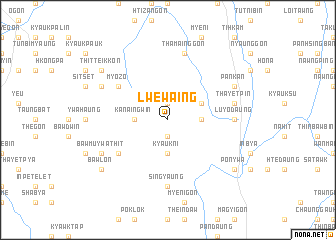 map of Lwewaing