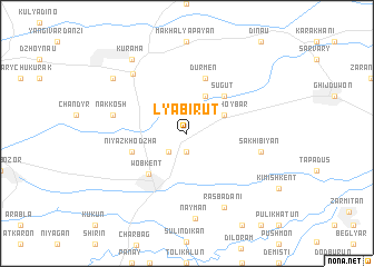 map of Lyabirut