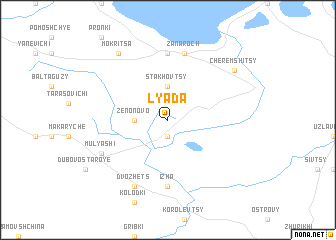 map of Lyada