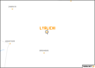 map of Lyalichi