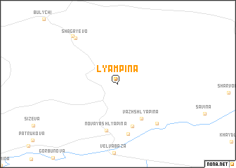 map of (( Lyampina ))