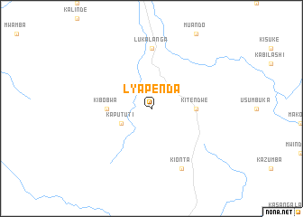 map of Lyapenda