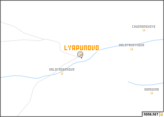 map of Lyapunovo