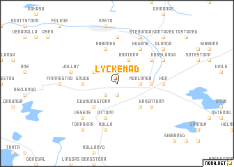 map of Lyckemad