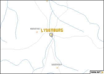 map of Lydenburg