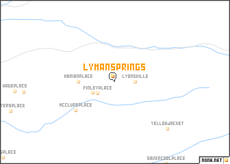 map of Lyman Springs