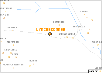 map of Lynchs Corner