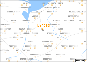 map of Lyngsø