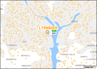 map of Lynhaven