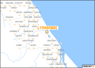 map of Lý Nhơn Bằc
