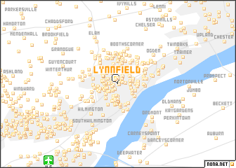 map of Lynnfield