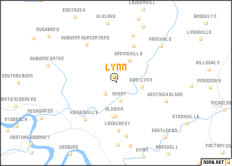 map of Lynn