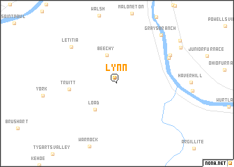 map of Lynn