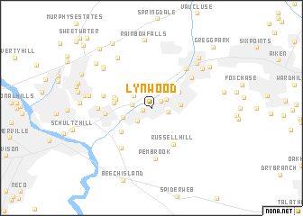 map of Lynwood