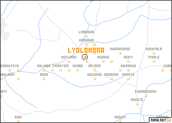 map of Lyolomona