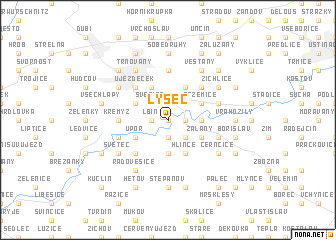 map of Lysec