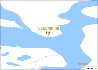 map of Lysomarra