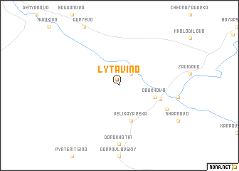 map of Lytavino