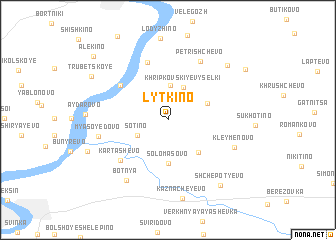 map of Lytkino