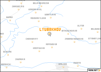 map of Lyubakhov
