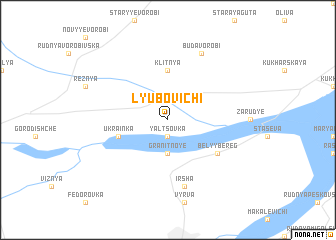 map of Lyubovichi
