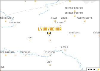 map of Lyubyachka