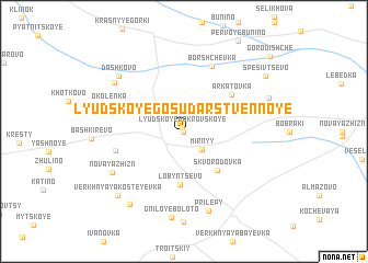 map of Lyudskoye-Gosudarstvennoye