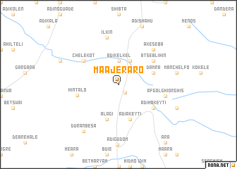 map of Maʼājeraro