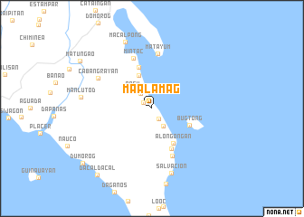 map of Maalamag