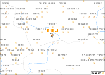 map of Maali