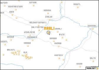 map of Maali