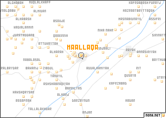 map of Maallaqa
