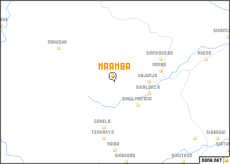 map of Maamba