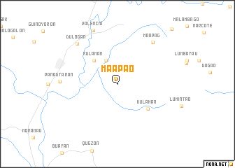 map of Maapao