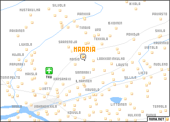map of Maaria