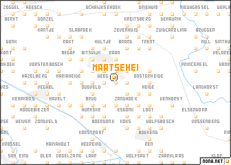 map of Maatsehei
