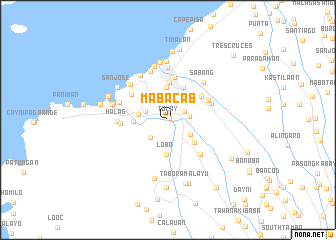 map of Mabacab