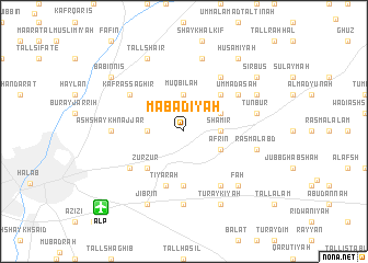 map of Ma‘badīyah