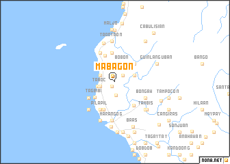 map of Mabagon