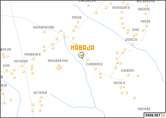 map of Mabaja