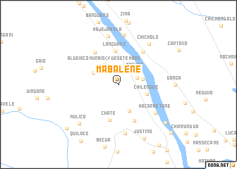 map of Mabalene