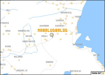 map of Mabaludbalod