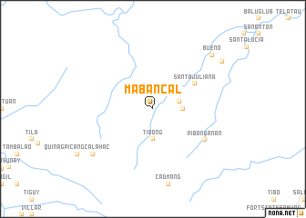 map of Mabancal