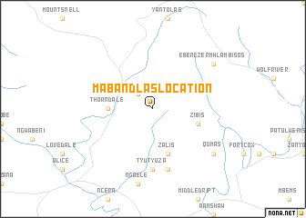 map of Mabandlaʼs Location