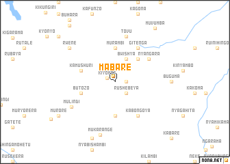 map of Mabare